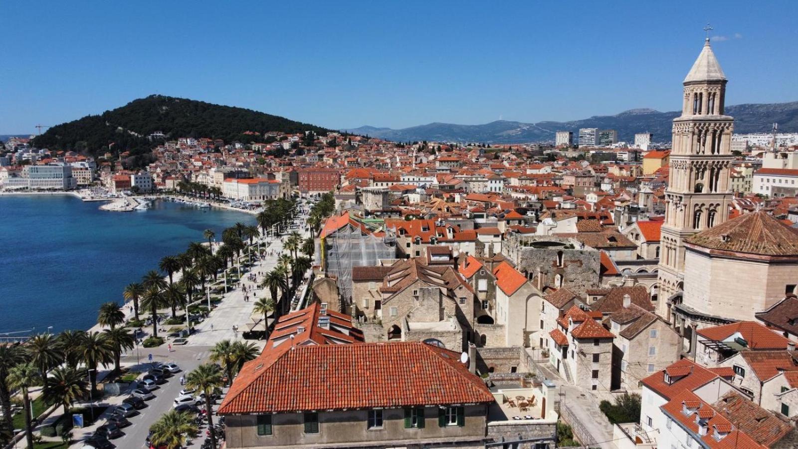 Terazza Grande In Diocletian Tower Apartamento Split Exterior foto