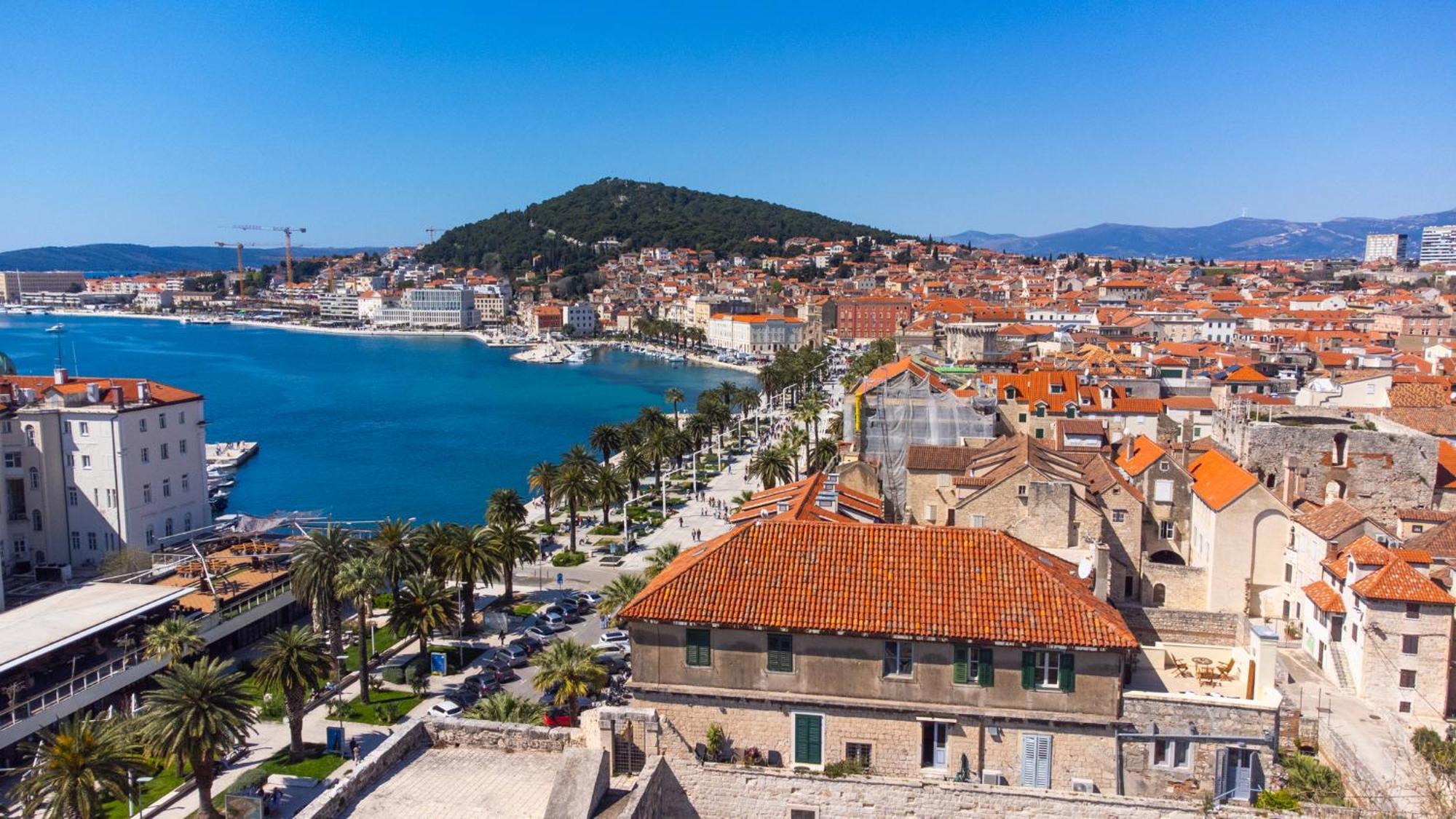 Terazza Grande In Diocletian Tower Apartamento Split Exterior foto