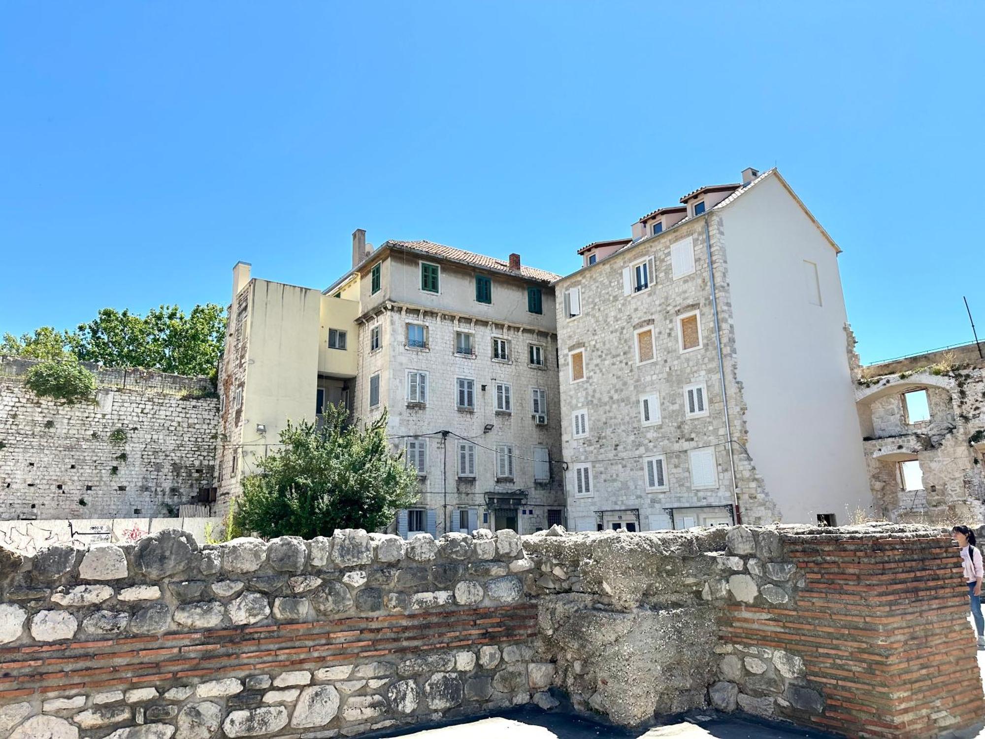 Terazza Grande In Diocletian Tower Apartamento Split Exterior foto